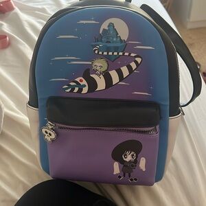 Beetlejuice mint backpack